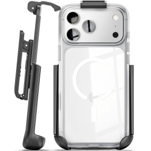 Clear Case with Belt Clip Holster for iPhone 18 Pro