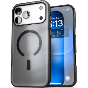 Alternative view of Encased Frosted Translucent Case for iPhone 18 Pro in Black