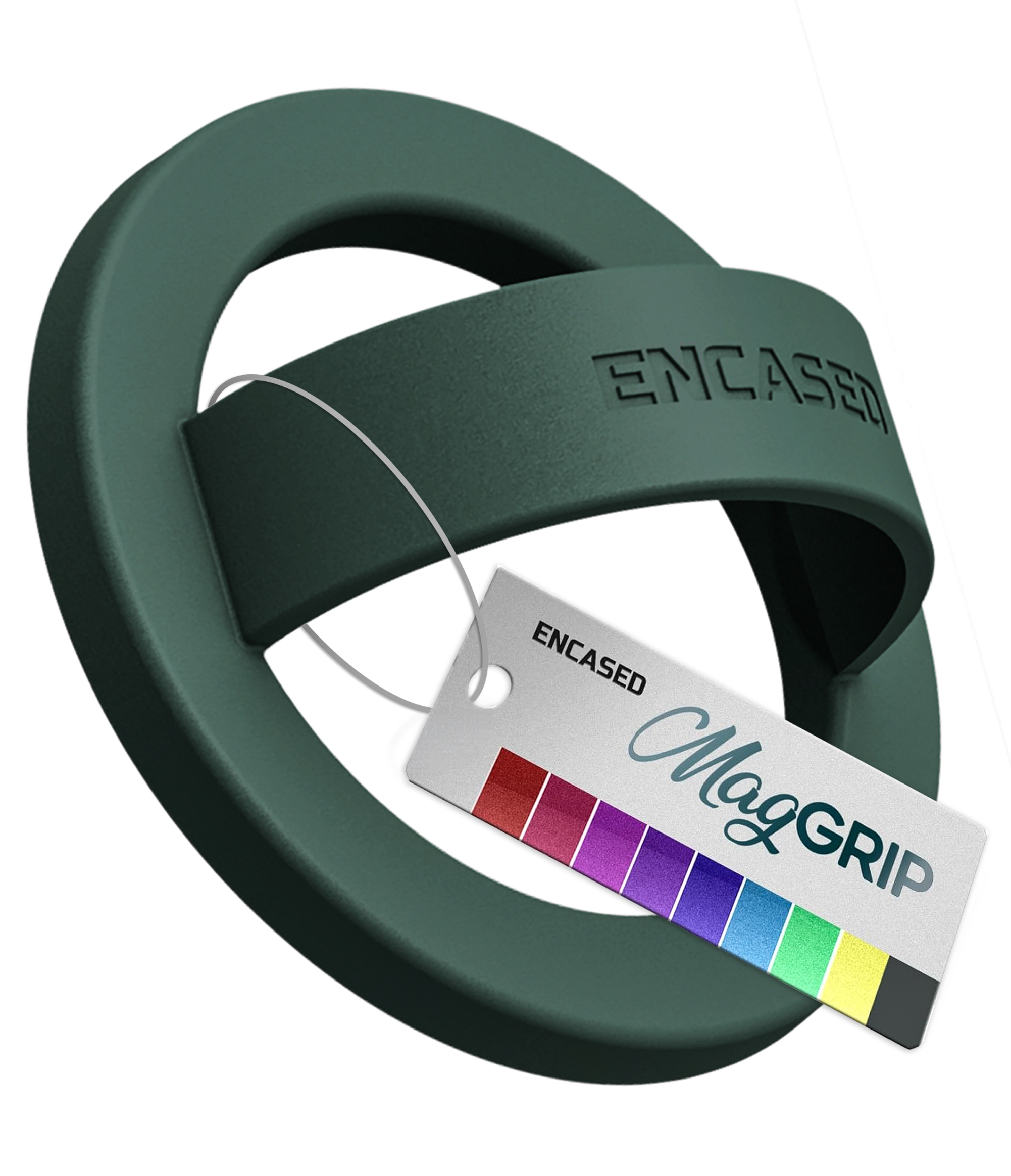 Magsafe Silicone Ring Grip in Evergreen