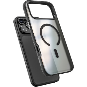 Encased Frosted Translucent Case for iPhone 18 Pro in Black