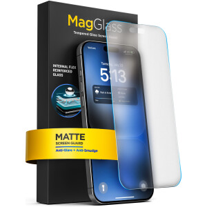 MagGlass Tempered Glass Matte Screen Protector for iPhone 18 Pro