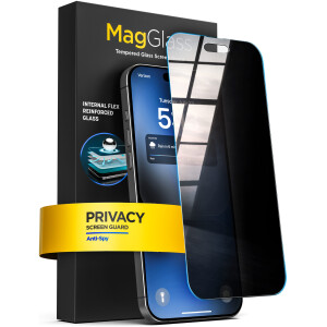 MagGlass Tempered Glass Privacy Screen Protector for iPhone 18 Pro Max