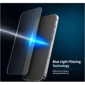 Alternative view of MagGlass Blue Light Filtering Tempered Glass Screen Protector for iPhone 18 Pro Max