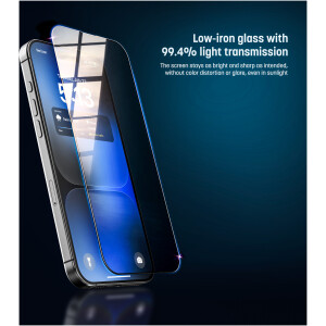 Alternative view of MagGlass Tempered Glass UHD Screen Protector + Lens Protector for iPhone 18 Pro Max