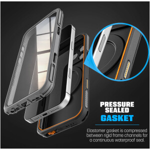 Alternative view of Waterproof Case with Kickstand for iPhone 18 Pro Max