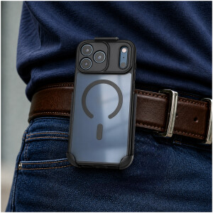 Alternative view of SlimShield Case with Belt Clip Holster for iPhone 18 Pro in Frost