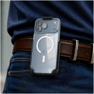 Alternative view of Clear Case with Belt Clip Holster for iPhone 18 Pro