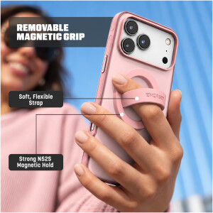 Alternative view of 2-in-1 Grip Case for iPhone 18 Pro Max in Pink